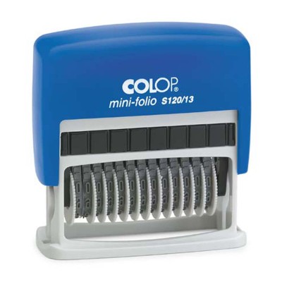 Colop Mini Printer S120/13 nummer stempel