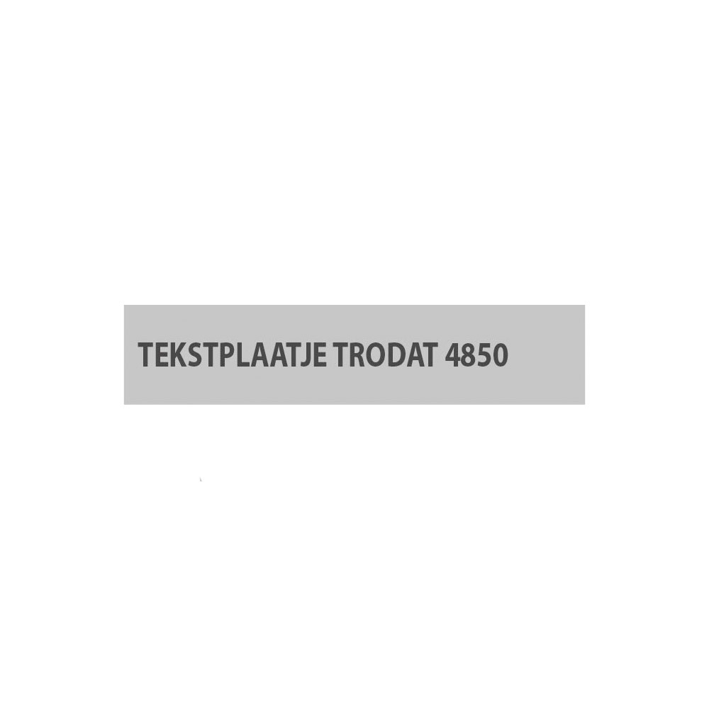 Trodat Printy 4850/D Stempelplaatje