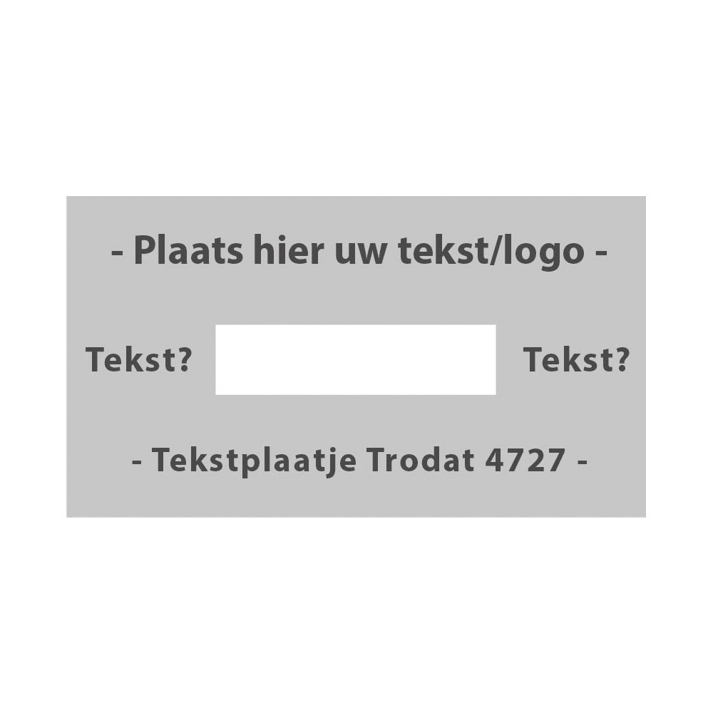 Stempelplaatje Trodat Printy 4727/D