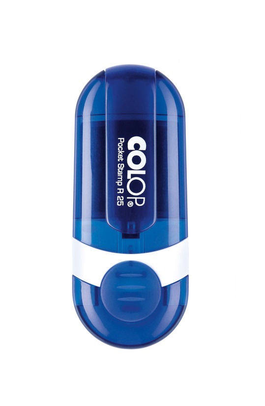 Colop Pocket stempel R25, Montuur Indigo