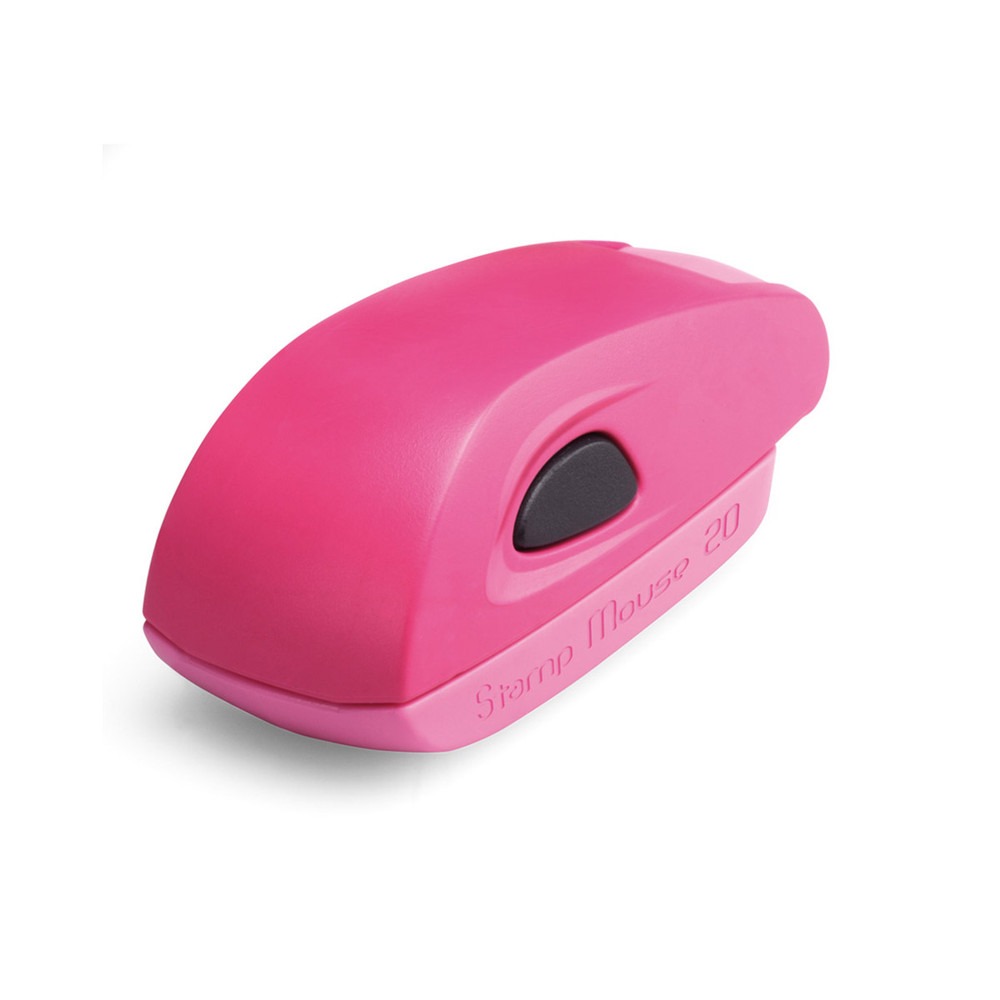 Stamp Mouse 20, montuur pink