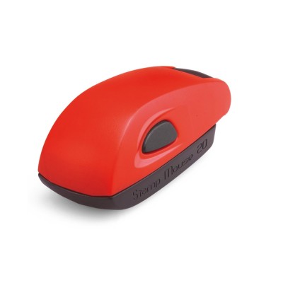 Stamp Mouse 20, montuur rood