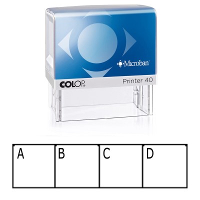 Colop Printer 40 Microban apotheker stempel