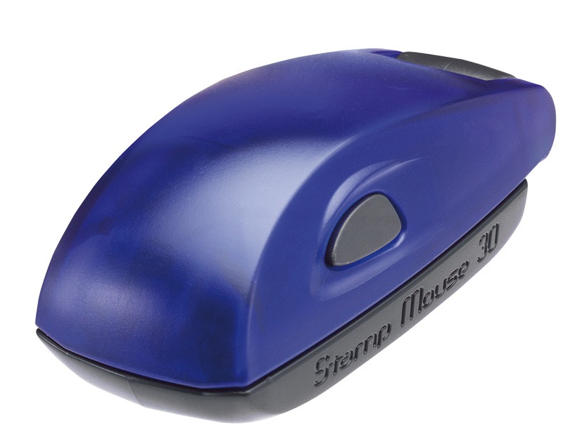 Stamp Mouse 30 montuur blauw