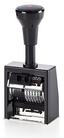 Reiner numeroteur B8K met 8 raderen