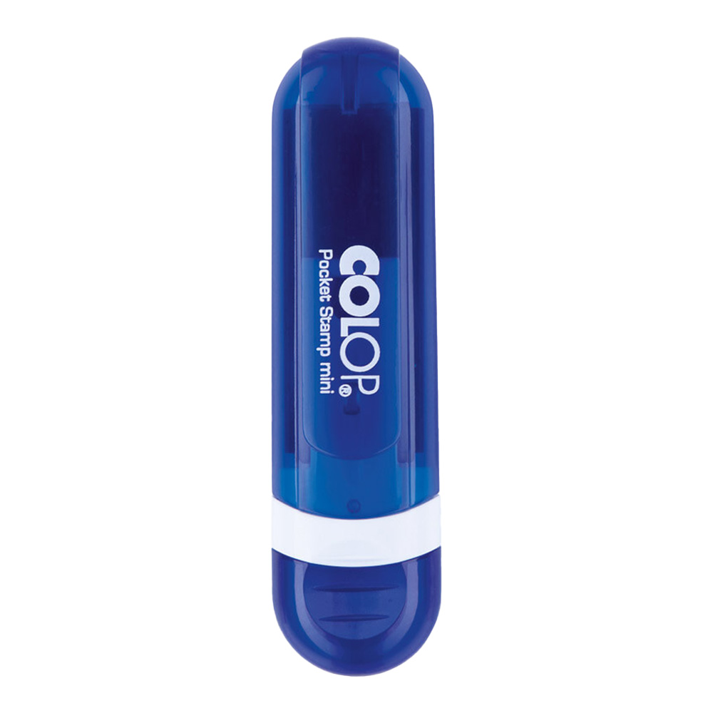 Colop pocket stempel mini blauw