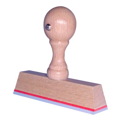 Houten Handstempel 80 x 15 mm