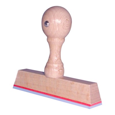 Houten Handstempel 90 x 15 mm