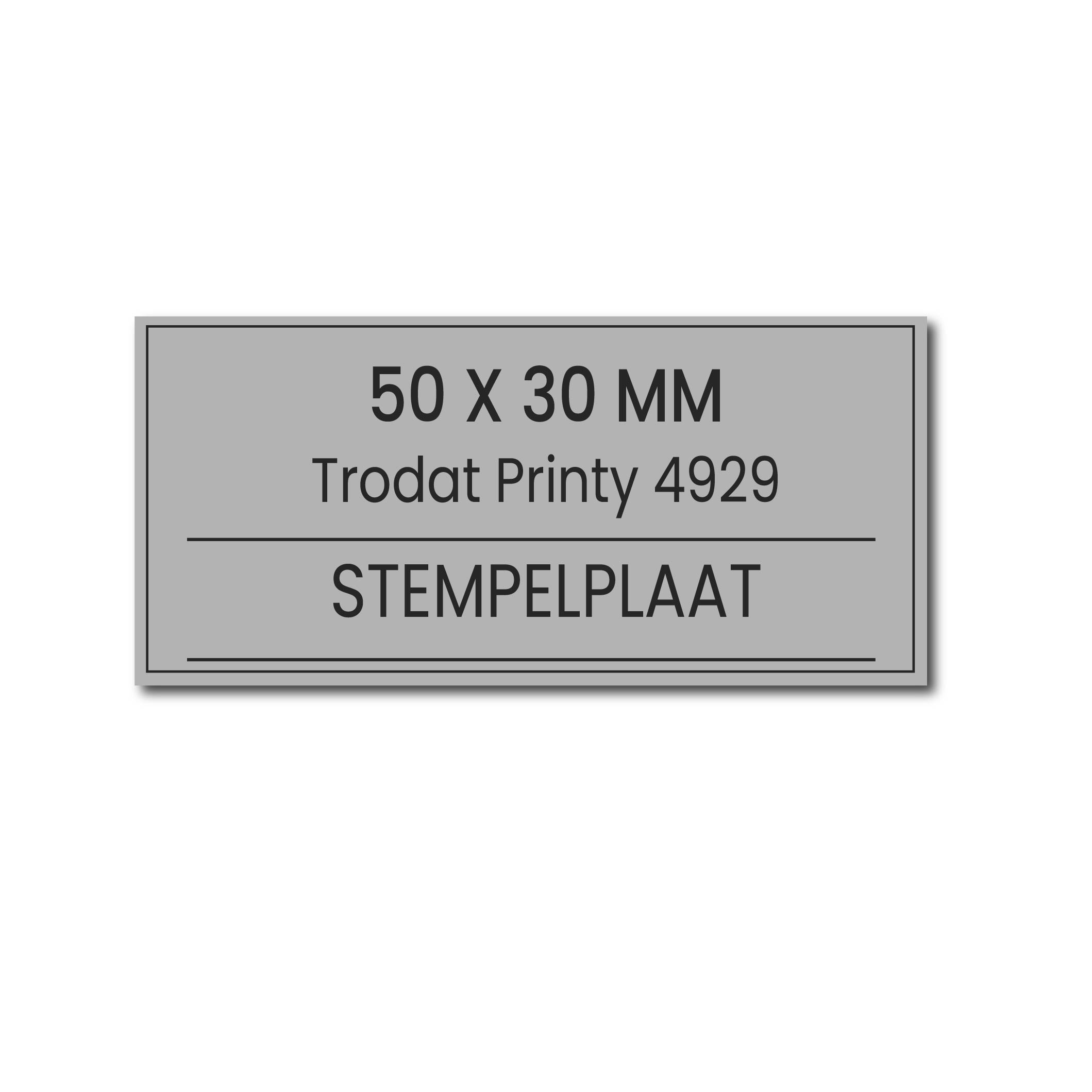 Trodat Printy 4929 Stempelplaatje