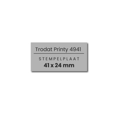 Trodat Printy 4941 tekstplaatje