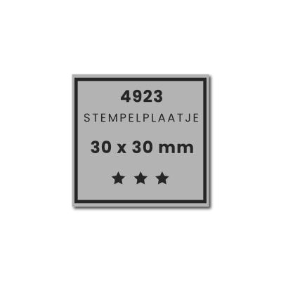 Trodat Printy 4923 Stempelplaatje