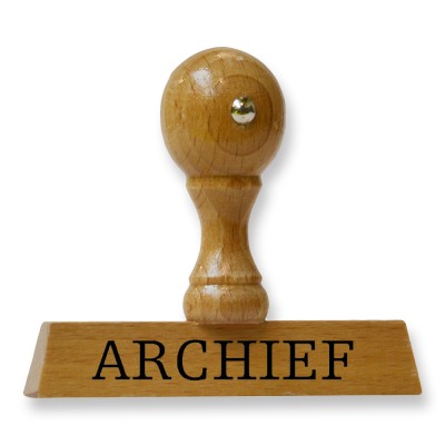 Handstempel ARCHIEF