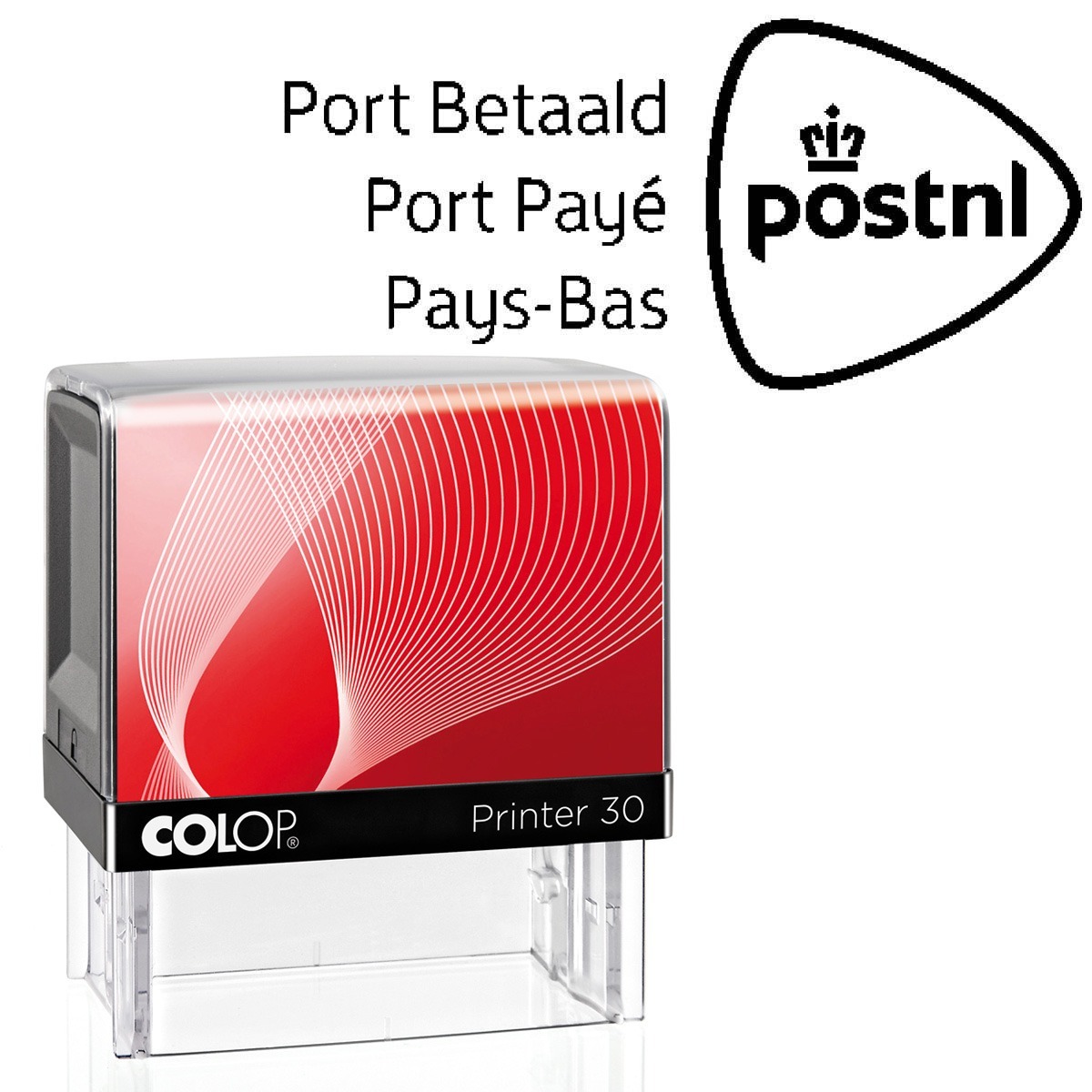 Colop PostNL stempel Port Betaald internationaal en nationaal