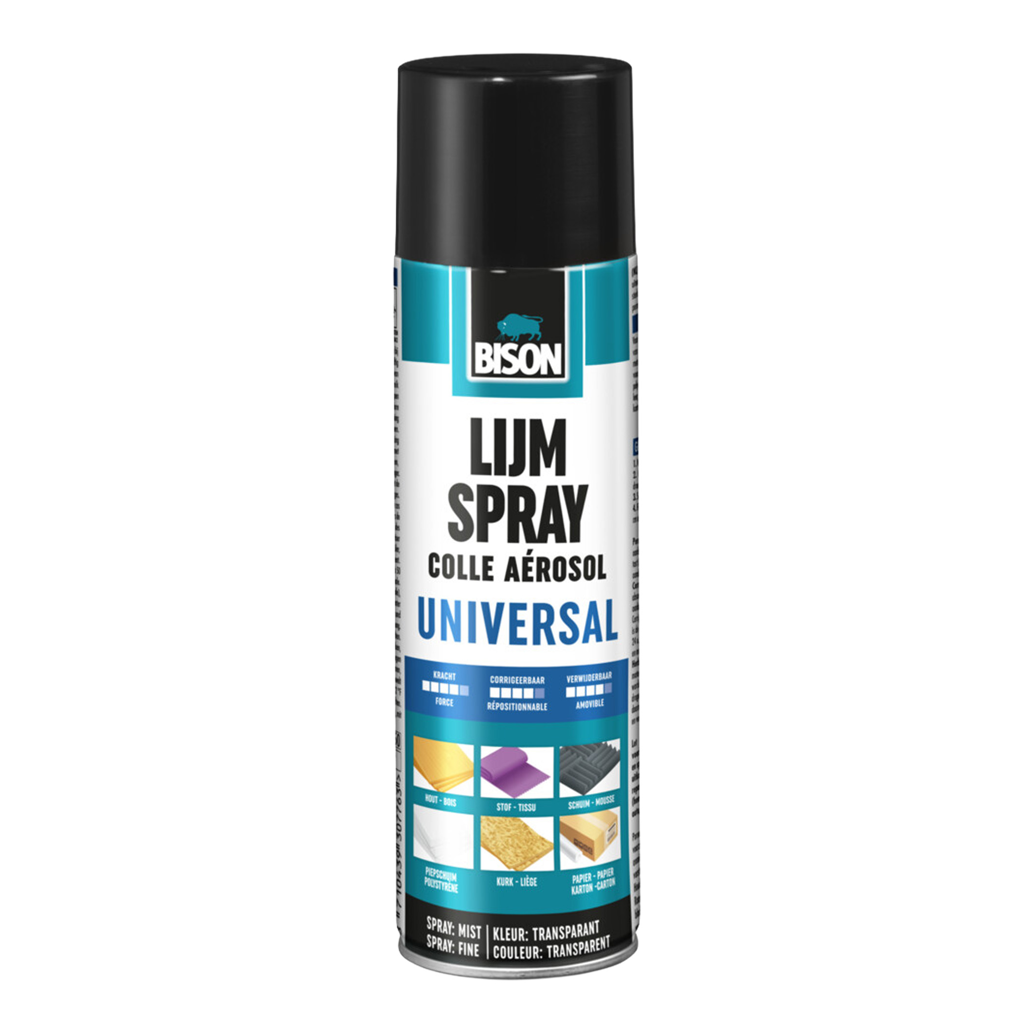 Sjablonen lijmspray