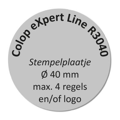Stempelplaat Colop eXpert 3040