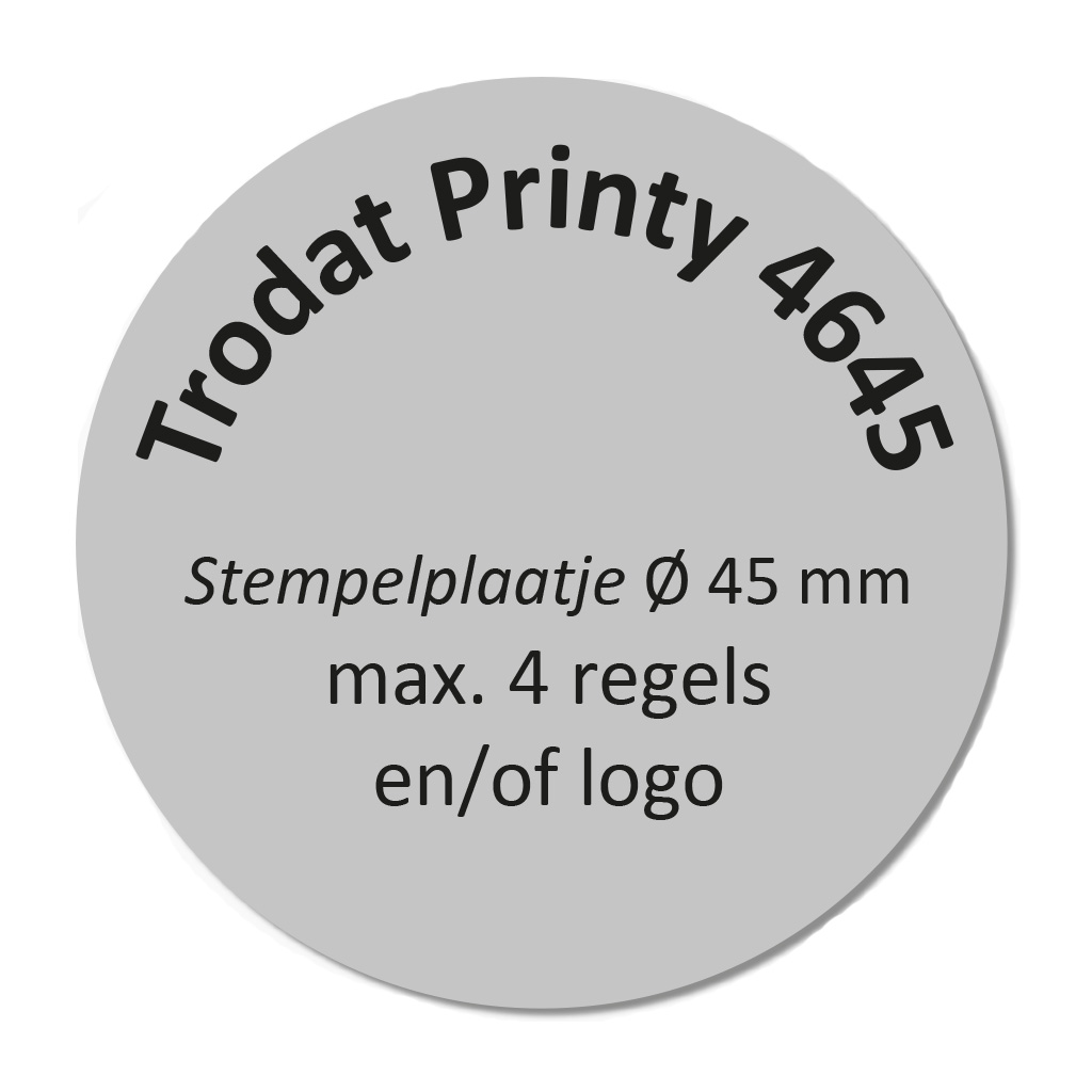 Trodat Printy 46045 Stempelplaatje