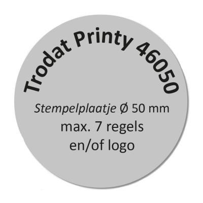 Trodat Printy 46050 stempelplaatje