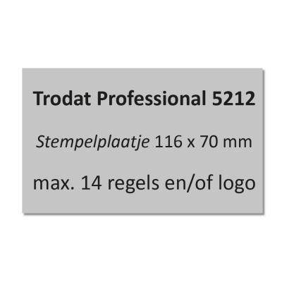 Stempelplaat Trodat Professional 5212