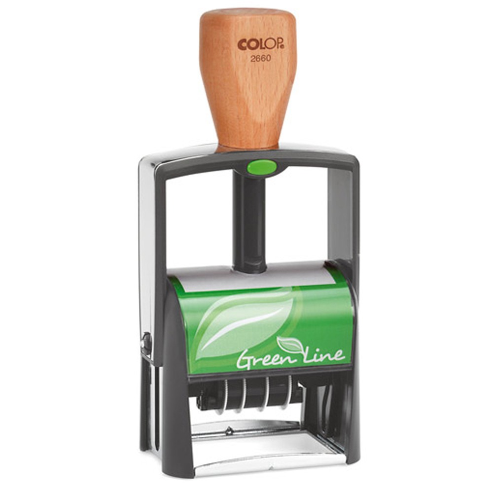 Colop Classic 2660 Green Line datumstempel | Bedrijfsstempels.nl