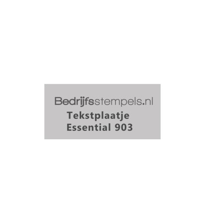 Shiny Essential 903 tekstplaatje