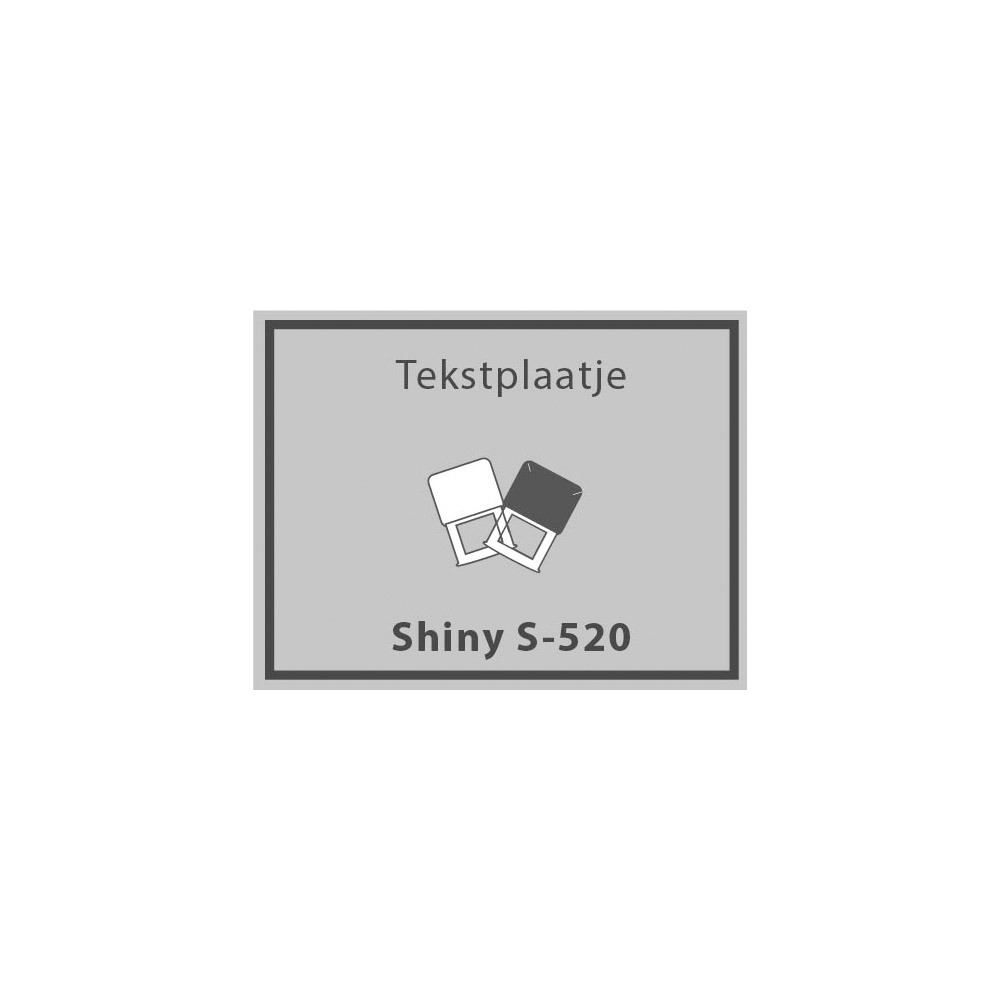 Shiny Printer S-520 tekstplaatje