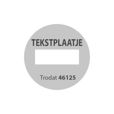 Trodat Printy 46125/D stempelplaatje